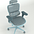 Texteres Office Chair Set 3D model small image 6