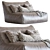 Levi Bean Bag Sofa: Stylish & Comfortable Addition 3D model small image 2