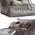 Levi Bean Bag Sofa: Stylish & Comfortable Addition 3D model small image 4