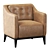 Premium Hampton Chair by Romatti 3D model small image 1