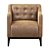 Premium Hampton Chair by Romatti 3D model small image 2