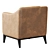Premium Hampton Chair by Romatti 3D model small image 4