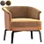 Nivola Armchair: Timeless Elegance by Poltrona Frau 3D model small image 2