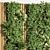 Modern Wood Planks & Vertical Garden 3D model small image 6