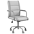 London Brown Swivel Office Chair 3D model small image 3