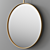 DDl Forma Round Wall-Mounted Mirror 3D model small image 1