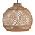 Kanawa Handmade Rattan Lampshade 3D model small image 2