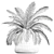 Exotic Plant Collection: Howea Forsteriana in Reclaimed Iron Coppa Pot 3D model small image 6