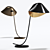 Serge Mouille Desk Lamp 3D model small image 1