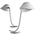 Serge Mouille Desk Lamp 3D model small image 3
