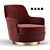Elegant Jacques Armchair: Modern Design 3D model small image 1