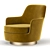 Elegant Jacques Armchair: Modern Design 3D model small image 4