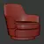 Elegant Jacques Armchair: Modern Design 3D model small image 5