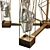 Elegant Berger Lamp: Modern Design 3D model small image 2