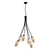 Flora 6-Light Chandelier by Hubbardton Forge 3D model small image 1