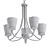 Elegant 5-Light Chandelier by Minka-Lavery 3D model small image 2