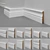 28-Piece MDF Skirting Board Collection 3D model small image 2