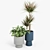 Bishop Outdoor Pedestal Planters - Versatile and Stylish 3D model small image 6