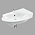 WeltWasser Aisbach-5093 Basin Set 3D model small image 4