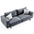 Modern Ditre Italia Bag Sofa 3D model small image 3