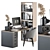 Modern Office Essentials - Home Office 19 3D model small image 1