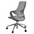 Coza Task Chair: Comfortable & Dynamic Support 3D model small image 5