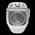 Compact Washing Machine 300 3D model small image 6