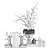 Versatile 24-Piece Decor Set 3D model small image 7