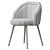 Elegant Eichholtz Chloe Dining Chair 3D model small image 4