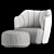 Elegant Minotti Chair: 4 Models 3D model small image 11