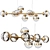 Elegant Greyson Chandelier: Illuminate with 9 Lamps 3D model small image 1