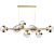 Elegant Greyson Chandelier: Illuminate with 9 Lamps 3D model small image 2