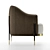 Elegant Capitol Collection Armchair 3D model small image 5