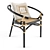 Maja Armchair: Stylish Seating with Modern Appeal 3D model small image 3