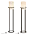 Bricelyn Modern Industrial Floor Lamp 3D model small image 1