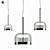 Modern Equatore Chrome Pendant 3D model small image 1