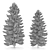 2 Abies Trees: High & Medium Height 3D model small image 5