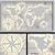 Vintage World Map Wall Decor 3D model small image 6