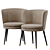 Elegant Eichholtz Grenada Dining Chair 3D model small image 1