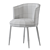 Elegant Eichholtz Filmore Dining Chair 3D model small image 4