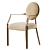 Elegant Eichholtz Scribe Dining Chair 3D model small image 5