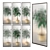 Adjustable Glass Partition with Multiple Glass Options 3D model small image 1