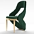 Golden Luxe Leg Chair 3D model small image 4