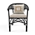 Elegant Avery Grace Armchair - 3D Max 2015 3D model small image 5