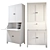 Functional IKEA HEMNES Office 3D model small image 2