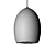 Eco-friendly Paper Pendant Lamp 3D model small image 2