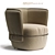 Timeless Elegance: Classic Armchair 3D model small image 1