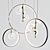 Contemporary Glass Bubble Pendant 3D model small image 6