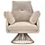 Modern Furniture Style Armchair 3D model small image 3