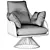 Modern Furniture Style Armchair 3D model small image 6